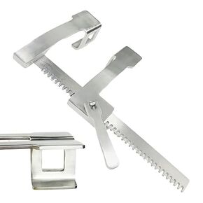 FINOCHIETTO Rib Spreader Retractor Veterinary Medical Grade German Stainless Steel CE Length 12" Blade 2.5" X 2.5" in Kuwait