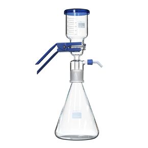 Lab Vacuum Filtration Apparatus Kit 500 mL Filtering Flask & 300 mL Glass Buchner Funnel in Kuwait