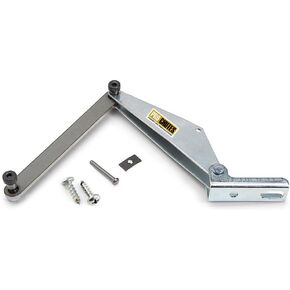 دعامة تثبيت بذراع هزاز على شكل فراشة - أجهزة للأبواب ذات المفصلات الجانبية لمزلق الكتان والغسيل باستخدام أدوات إغلاق المكبس الهيدروليكي القابلة للسحب، وأحيانًا لأبواب سحب مزلق القمامة أو القمامة in Kuwait