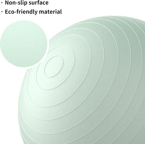 FITMIND_ Extra Thick Exercise Ball Yoga Ball 22in/26in/30in for Workout Pregnancy Stability,Anti-Burst and Slip Resistant Swiss Ball with Pump for Yoga, Pilates, Fitness,Birthing,Physical Therapy in Saudi Arabia