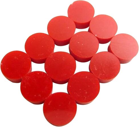 Guitar Fingerboard Dot Position Markers - 1/4" - Red in Kuwait