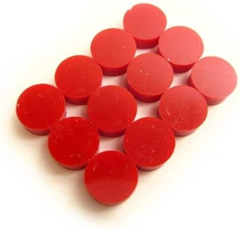 Guitar Fingerboard Dot Position Markers - 1/4" - Red in Kuwait