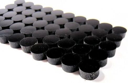 Fingerboard Dot Position Markers 1/4" dia. Black 50 pack in Kuwait