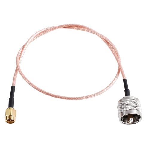SMA أنثى الحاجز إلى PL-259 كابل الذكور، 6ft RG316 كابل محوري 50ohm PL-259 إلى SMA Fe محول الحاجز للهوائيات، راديو الهواة in Kuwait