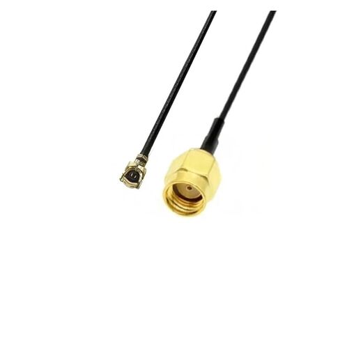 2 قطعة IPEX U.FL إلى SMA ذكر RP SMA أنثى Ja-ck زاوية قائمة PCB كابل مطلي بالذهب R*/F موصل محوري an*/Tenna WI/*FI كابل ضفيرة (IPX إلى SMA F PCB، 10 سم) in Kuwait