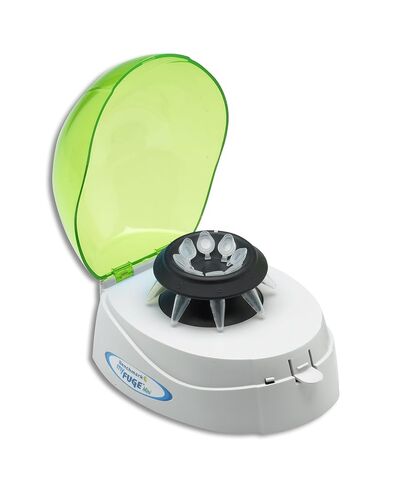 جهاز الطرد المركزي الصغير MyFuge العلمي المعياري مع غطاء أخضر مع دوار زاوية Microtube ودوار شريط PCR in Saudi Arabia