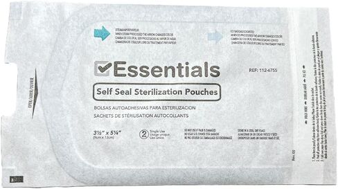 أكياس التعقيم ذاتية الغلق لمنتجات الرعاية الصحية الأساسية من منتجات الرعاية الصحية الأساسية؛ صندوق واحد يحتوي على 200 كيس؛ معبأة بشكل فردي (واضح) in Kuwait