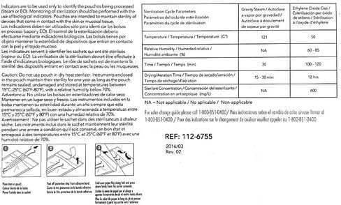 أكياس التعقيم ذاتية الغلق لمنتجات الرعاية الصحية الأساسية من منتجات الرعاية الصحية الأساسية؛ صندوق واحد يحتوي على 200 كيس؛ معبأة بشكل فردي (واضح) in Kuwait