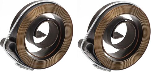 Jeanoko Drill Press Spring Universal Quill Feed Return Coil Spring for Drilling Milling Machine Plated for Horizontal and Vertical Bench Drills Steel 2 Pcs in Saudi Arabia