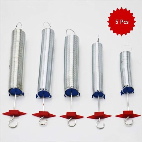 Spiral Spring Set - 0.5N/1N/2N/3N/5N Compression Springs for Physics Force Scale Principle Experiment in Saudi Arabia