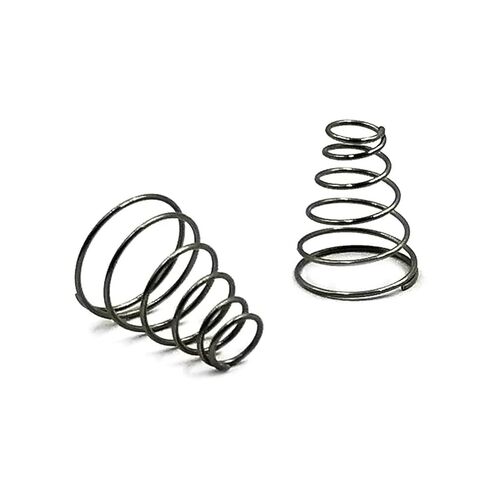 304SUS Mn Spring Steel Tower Shaped Conical Spring, Wire Diameter: 0.3mm-0.5mm, 10Pcs/Order(0.5x3.5x7.5x10) in Saudi Arabia