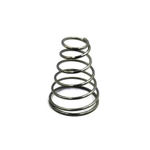 304SUS Mn Spring Steel Tower Shaped Conical Spring, Wire Diameter: 0.3mm-0.5mm, 10Pcs/Order(0.5x3.5x7.5x10) in Saudi Arabia