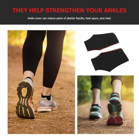 Professional Ice Skating Ankle Guards Sleeve M Size (fits US 5-9) Breathable Wear-resistant Ankle Protector for Short Distance Speed Skating in Saudi Arabia
