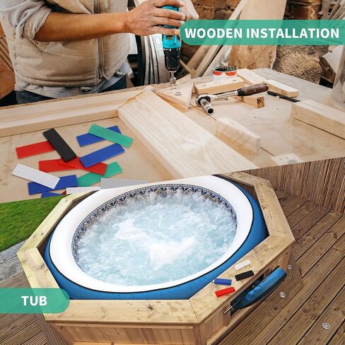 180 Pcs Plastic Shims for Leveling, Composite Shims, Furniture Flat Shim, Thickness 3/64, 5/64, 1/8, 5/32, 13/64, 15/64 Inch, Grey, Green, White, Red, Blue, Black in Kuwait