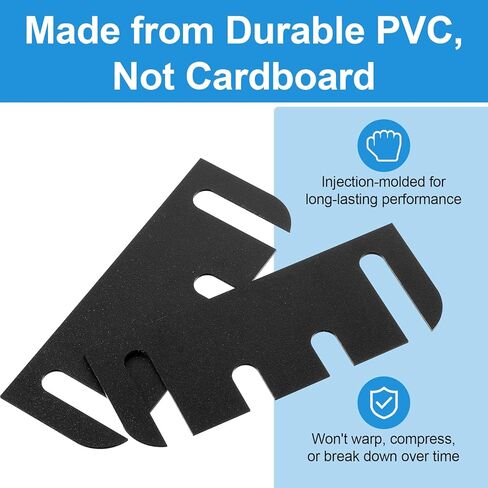 24 Pcs Hardware Door Hinge Shims, 4 Inch Door Hinge Spacer with Coated Finish Filling Gaps in Interior Doors Used to Solve Problems Such As Doors Air Leakage, Can Be Trimmed in Saudi Arabia