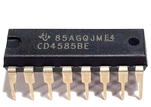 CD4585BE CD4585B CD4585 4-Bit Magnitude Comparators Breadboard-Friendly IC DIP-16 (Pack of 10) in Saudi Arabia