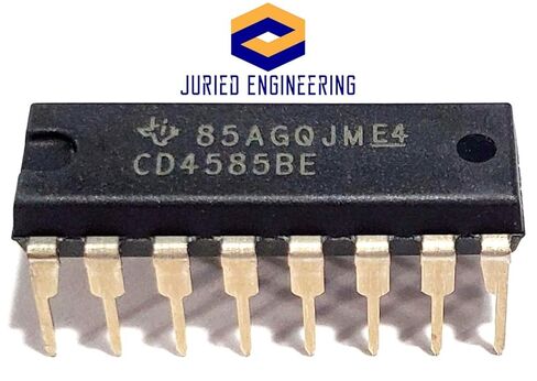 CD4585BE CD4585B CD4585 4-Bit Magnitude Comparators Breadboard-Friendly IC DIP-16 (Pack of 10) in Saudi Arabia
