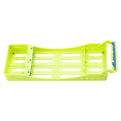 Dental Instrument Cassette Rack for 5,Instruments Box Dental Instruments Organizer Plastic Sterilization Cassette Tray (Black) in Kuwait