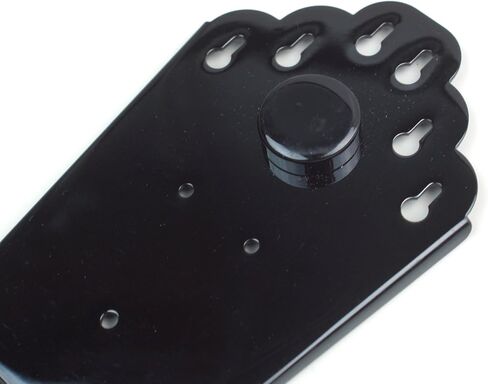 Soild shell sector Trapeze Tailpiece For Hollow body Archtop Jazz Guitar,Black in Saudi Arabia