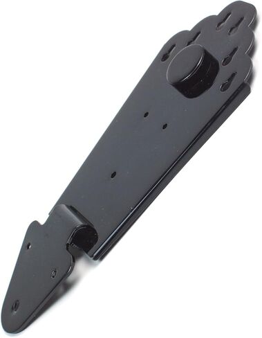 Soild shell sector Trapeze Tailpiece For Hollow body Archtop Jazz Guitar,Black in Saudi Arabia