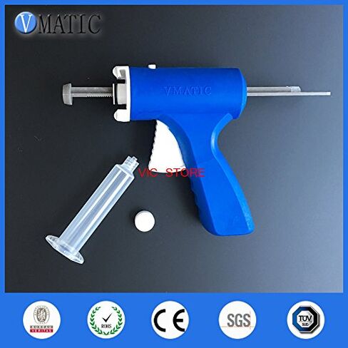 10Ml Manual Syringe Gun Single Liquid Glue Cartridge Gun 10Cc Common 1Pc + 10Cc Cones 1Pc+ Dispensing Tips in Saudi Arabia