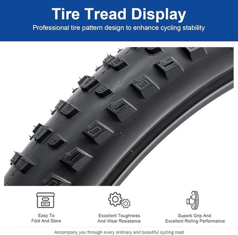 26x2.25/57-559 بوصة إطارات الدراجة 26 بوصة إطار الدراجات و 26x2.125/2.40 أنبوب الدراجة AV32MM مناسبة ل 26 × 2.25 26x2.20 26x2.125 MTB/خارج الطريق إطار بديل للطي (واحد) in Kuwait