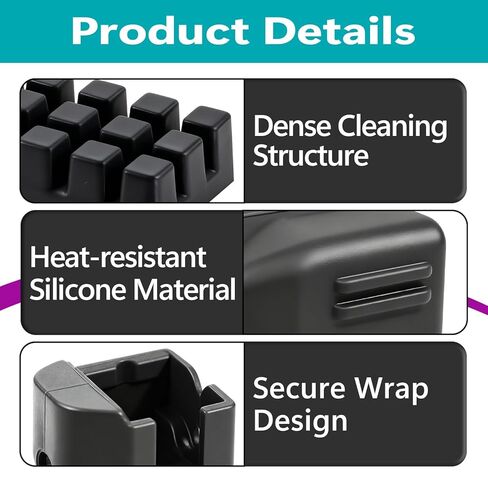 10 Sets AD5X Nozzle Silicone Sock & Cleaning Brush Kits Compatible with Flashforge Adventurer 5X 3D Printer, Heat-Resistant Print Head Hotend Silicone Cover & Nozzle Wipers, 3D Printer Parts in Saudi Arabia
