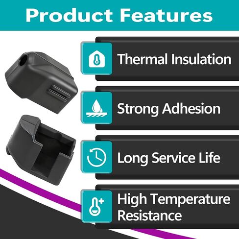 10 Sets AD5X Nozzle Silicone Sock & Cleaning Brush Kits Compatible with Flashforge Adventurer 5X 3D Printer, Heat-Resistant Print Head Hotend Silicone Cover & Nozzle Wipers, 3D Printer Parts in Saudi Arabia