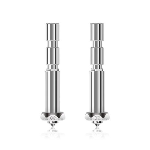 2Pcs 0.8mm Kobra 3 Max Quick-Swap Hardened Steel Nozzle, High Flow Print Head Extruder Hotend Nozzle Replacement for Anycubic Kobra 3 Max Combo in Saudi Arabia