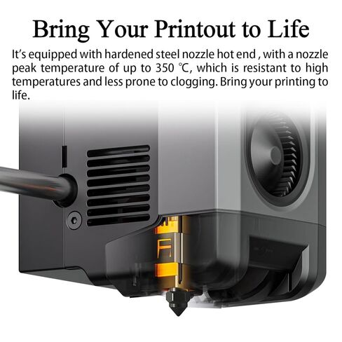 2PK 0.2MM CC2 Hardened Steel Ceramic Hotend for Centauri Carbon 2/CC2 Print Head Extruder Kit Hot End Heater Cartridge Silicone Cover Heating Block Accessory Replacement for Elegoo 3D Printer in Kuwait