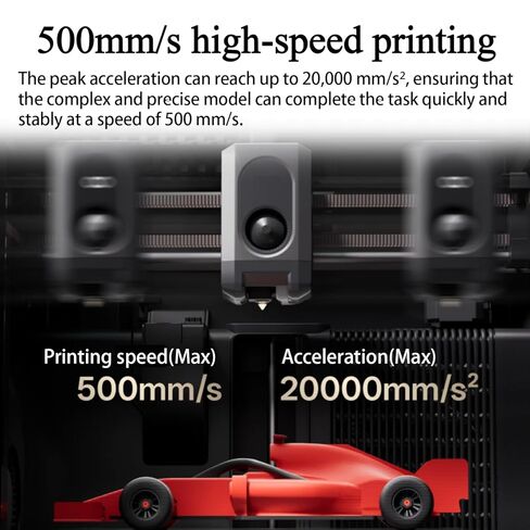 2PK 0.2MM CC2 Hardened Steel Ceramic Hotend for Centauri Carbon 2/CC2 Print Head Extruder Kit Hot End Heater Cartridge Silicone Cover Heating Block Accessory Replacement for Elegoo 3D Printer in Kuwait