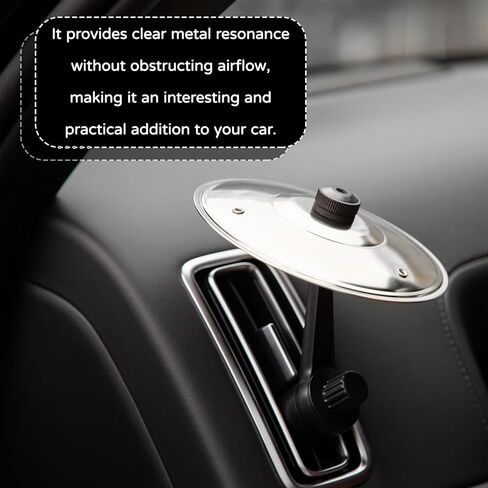 1 Pcs Car Cymbal Air Vent,Car Cymbal Air Vent,Mini Drum Cymbal,Make Your Driving More Fun,Easy Installation And Rugged,For All Types Of Vehicles in Kuwait