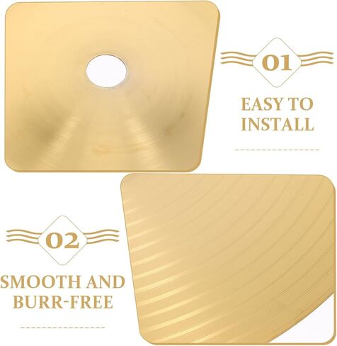 Milisten 2 Pcs Drum Set Cymbals Brass Crash Cymbals Jazz Percussion Instrument Replacement Parts 7.67 Inch Lightweight Portable in Saudi Arabia