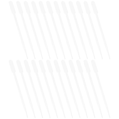 NUOBESTY 100pcs Disposable 3ml Plastic Transfer Pipettes with Graduation, Lab Safety Droppers for Liquid Transfer and Essential Oils, Science Experiment Eye Droppers for Laboratory Use in Saudi Arabia