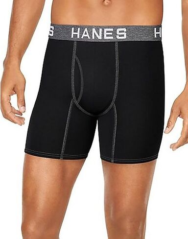 Hanes Men's Comfort Flex Fit Ultra Lightweight Mesh Boxer Briefs, 4-Pack in Saudi Arabia