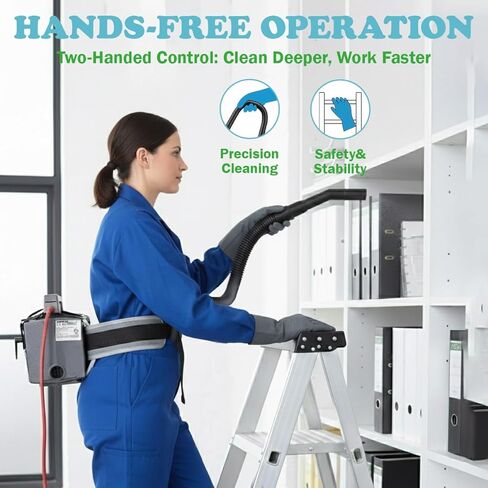 Carrier Compatible with Oreck Commercial XL Pro 5 BB900-DGR Fits Oreck Buster B BB280 BB870 Oreck Super-Deluxe BB880 BB1000 Canister Vacuum Cleaner Storage Organizer with Padded Shoulder Strap in Saudi Arabia