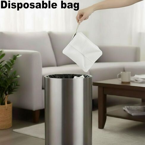 6Pack CF Clean Fariy T8 Dust bags Compatible with Ecovacs Deebot Ozmo T8/ T8+/ T8 AIVI/ N8 Pro/ N8 Pro Plus/ DX93/ DDX96 Vacuum Cleaner Also Fit for Yeedi K781 in Kuwait