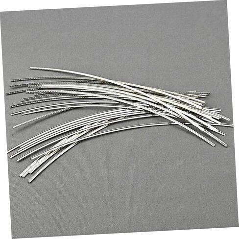 TIDTALEO 25pcs Metal Guitar Fret Wire Thermostable Fretwires for Classical Electric Guitars Premium Replacement Accessories for Bass Acoustic Fingerboard Maintenance in Saudi Arabia