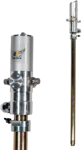 Mytee Products Air Operated Oil Pump for 55 gal (205 LTR) Drums | Ratio 3:1| 14 LPM / 3 GPM Air Operated Transfer Pump Double Action for SAE130 Oils in Kuwait