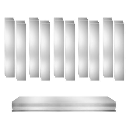 30pcs 304 Stainless Steel Shim Stock Assortment, 1" Width x 6" Length 10 Thickness 0.0007“-0.01", Thin Metal Shims for Leveling Kitchen Trim Gap Filler Tools Home Improvement in Saudi Arabia