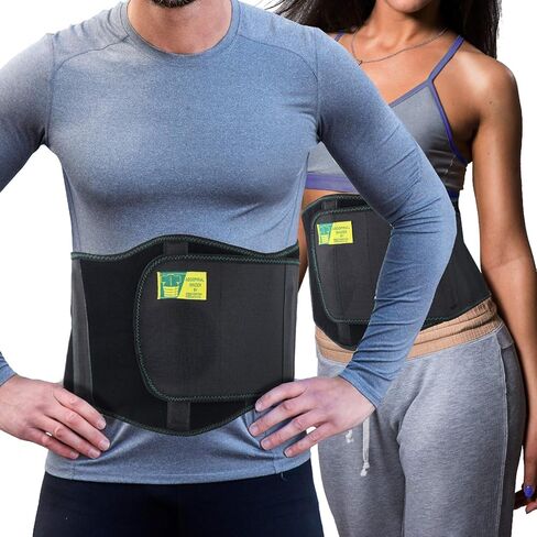Ergonomic Umbilical Hernia Belt – Abdominal Binder for Hernia Support – Umbilical Navel Hernia Strap with Compression Pad – Ventral Hernia Support for Men and Women - Large / XL Plus Size (42-57 IN) in Saudi Arabia