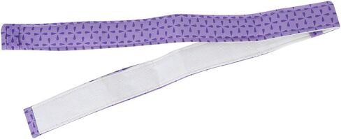 Cake Baking Tray Strips, 1pcs Purple Cotton - Polyester Band, 34.6x1.5in - Even Heat Distribution, Retention, and Crack Prevention for Home and Bakery Use in Saudi Arabia