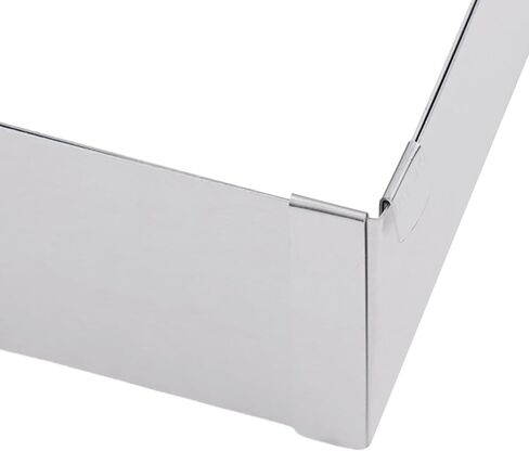 Adjustable for Stainless Steel Mousse for Ring Square Cake Decorating, 4-6 to 11 Inch, 5cm Height, Mousse Cake and Tiramisu in Kuwait