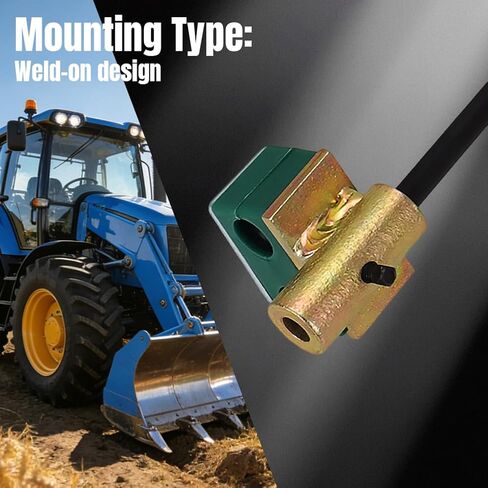 AUTOVIC Hose Saver Clamp Spring Keeper Weld On Hydraulic Hose Protector For 5/8 Hose OD Heavy Equipment in Saudi Arabia