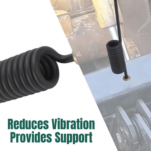 AUTOVIC Hose Saver Clamp Spring Keeper Weld On Hydraulic Hose Protector For 5/8 Hose OD Heavy Equipment in Saudi Arabia