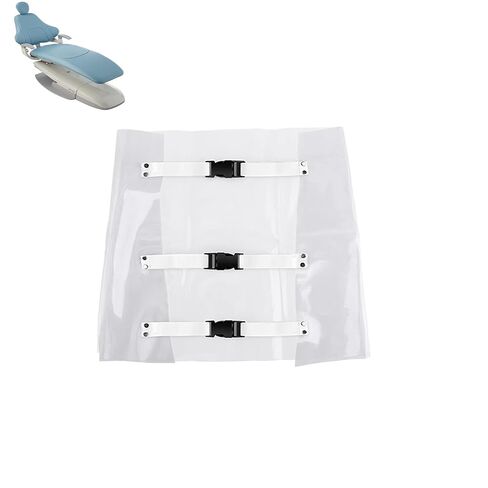 Dental Chair Foot Covers with Elastic Bands Buckle -Foot Pad Mat Cushion Transparent, Dustproof,Non-Slip, Reusable for Clinic, Salon Chair Sofa in Kuwait