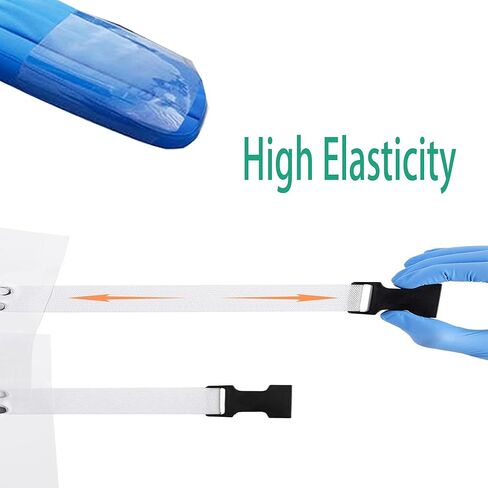 Dental Chair Foot Covers with Elastic Bands Buckle -Foot Pad Mat Cushion Transparent, Dustproof,Non-Slip, Reusable for Clinic, Salon Chair Sofa in Kuwait