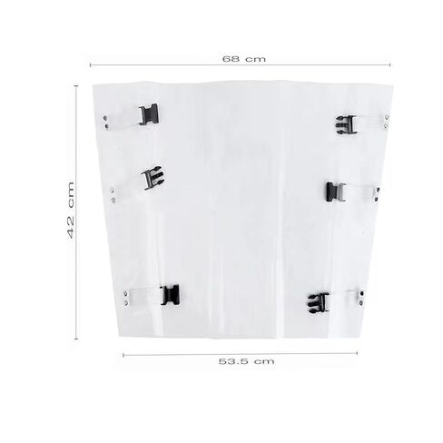 Dental Chair Foot Covers with Elastic Bands Buckle -Foot Pad Mat Cushion Transparent, Dustproof,Non-Slip, Reusable for Clinic, Salon Chair Sofa in Kuwait