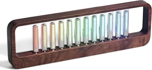 مصباح طيف التقاط الصوت، متخيل طيف الموسيقى مع 240 خرزة LED كاملة الألوان، 7 أوضاع محددة مسبقًا وتقليل الضوضاء الذكي، إيقاع ملون، لطاولة الألعاب، والديكور الداخلي in Kuwait