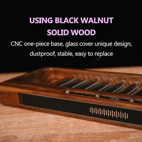 مصباح طيف التقاط الصوت، متخيل طيف الموسيقى مع 240 خرزة LED كاملة الألوان، 7 أوضاع محددة مسبقًا وتقليل الضوضاء الذكي، إيقاع ملون، لطاولة الألعاب، والديكور الداخلي in Kuwait